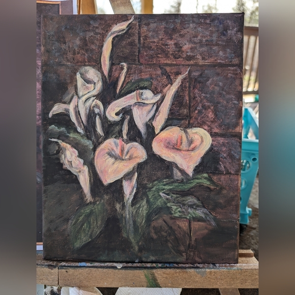 Work In Progress painting with @solarmindset